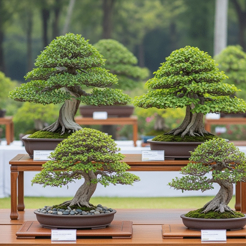 Best Practices for Setting Up and Arranging Bonsai Exhibits to Impress Judges and Visitors
